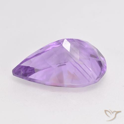 Amethyst Gemstone in 15 x 10 mm (calibrated) Size for Sale, Amethyst Stone in Medium Violet Color