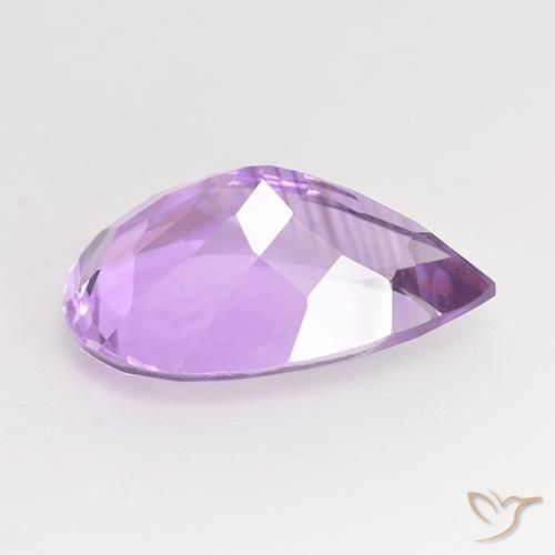 Amethyst Gemstone in 15 x 10 mm (calibrated) Size for Sale, Amethyst Stone in Pinkish Violet Color