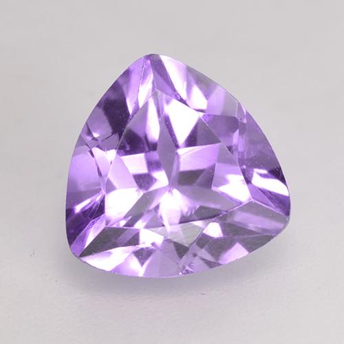 Medium Violet Amethyst Gem - 1.8ct Trillion Facet (ID: 532982)