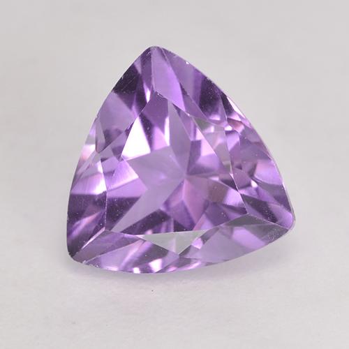 Medium Violet Аметист Камень - 1.5ct Огранка Триллион Фасетная (ID: 532986)