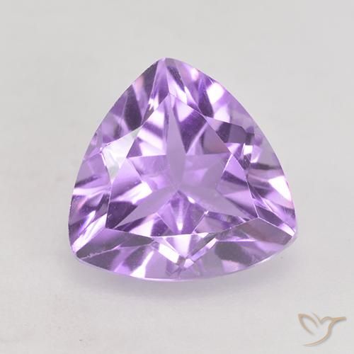 Ametista taglio trilioni da 1,77 ct, 8,2 x 8,2 mm dal Brasile, Photo A
