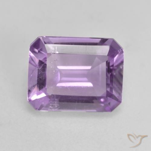 1.81ct Natural Iris Violet Amethyst, Emerald Cut, VS