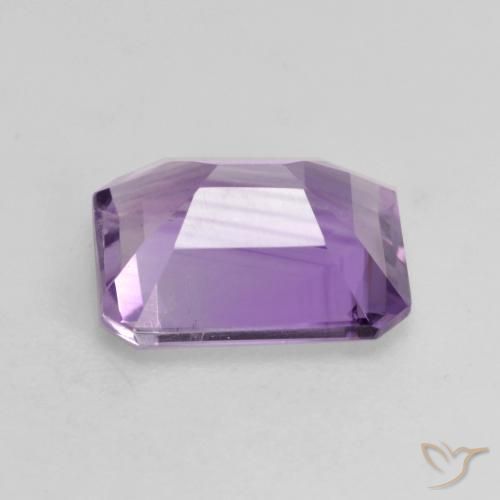 Amethyst Gemstone in 9 x 7 mm (calibrated) Size for Sale, Amethyst Stone in Iris Violet Color