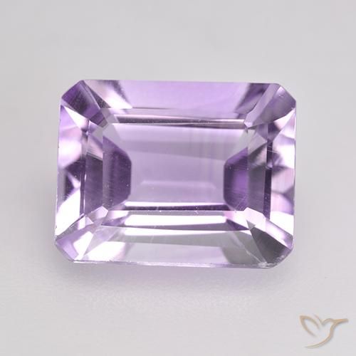 hellviolett Amethyst Edelstein - 2.2ct Oktagon facettiert (ID: 533302)