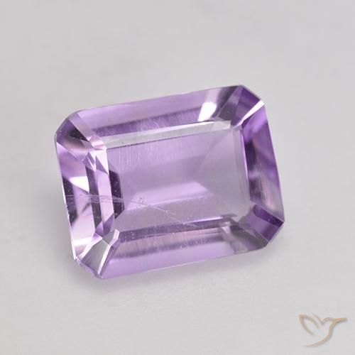 Medium-Light Violet Ametista Gem - 1.7ct Sfaccettatura ottagonale (ID: 533306)