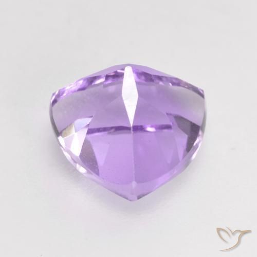 Amethyst Gemstone in 8 x 8 mm (calibrated) Size for Sale, Amethyst Stone in Deep Iris Violet Color