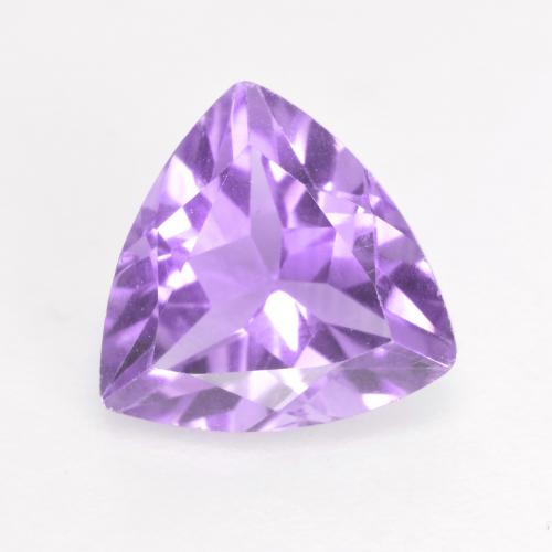 Violeta medio Amatista Gema - 1.6ct Forma trillón (ID: 533521)