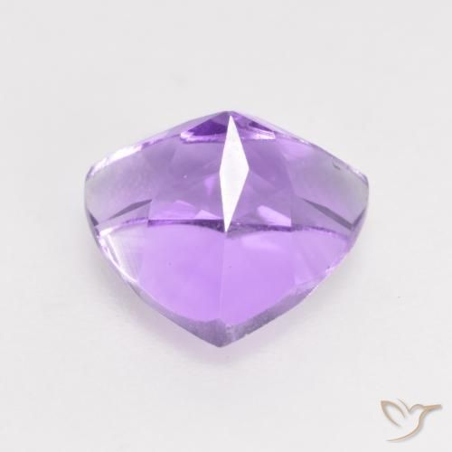 Amethyst Gemstone in 8 x 8 mm (calibrated) Size for Sale, Amethyst Stone in Iris Violet Color