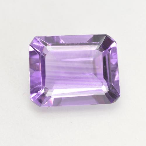 Medium Violet Amethyst Edelstein - 2ct Oktagon facettiert (ID: 533562)