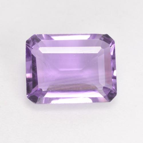 Medium Violet Amethyst Gem - 2ct Octagon Facet (ID: 533565)
