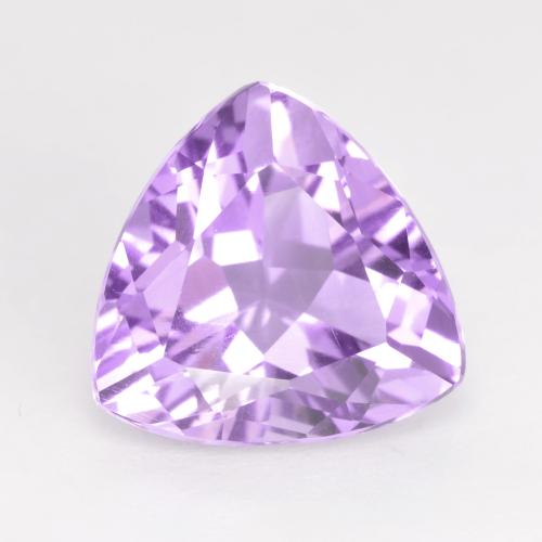Medium Violet Amethyst Gem - 2.8ct Trillion Facet (ID: 533748)