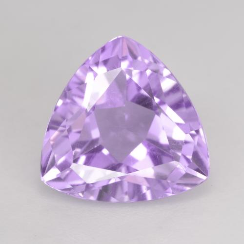 Iris Violet Аметист Камень - 3ct Огранка Триллион Фасетная (ID: 533754)