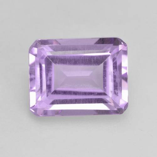 Medium-Light Violet Amethyst Edelstein - 2.2ct Oktagon facettiert (ID: 533965)