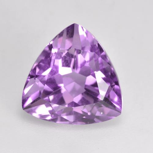 Пурпурно-фиолетовый Аметист Камень - 3ct Огранка Триллион Фасетная (ID: 534140)