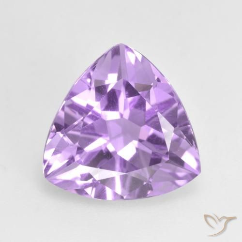 Iris Violet Аметист Камень - 2.7ct Огранка Триллион Фасетная (ID: 534141)