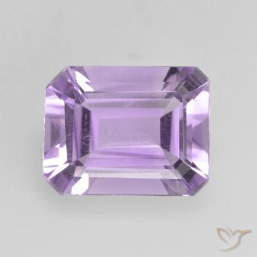 2.07ct Natural Deep Iris Violet Amethyst, Emerald Cut, VVS-VS