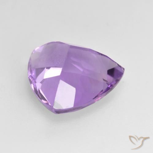 Amethyst Gemstone in 10 x 10 mm (calibrated) Size for Sale, Amethyst Stone in Medium Violet Color