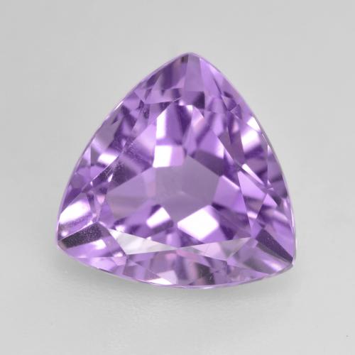 Violeta medio Amatista Gema - 3ct Forma trillón (ID: 534245)