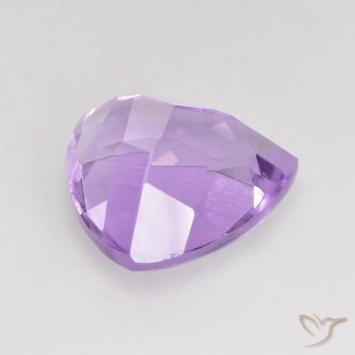 Amethyst Gemstone in 10 x 10 mm (calibrated) Size for Sale, Amethyst Stone in Bright Pinkish Violet Color