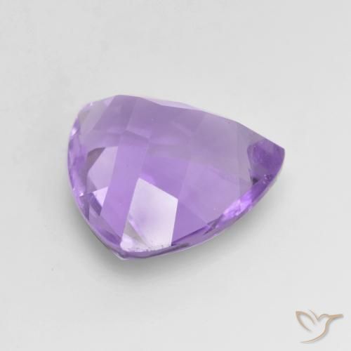 Amethyst Gemstone in 10 x 10 mm (calibrated) Size for Sale, Amethyst Stone in Medium Violet Color