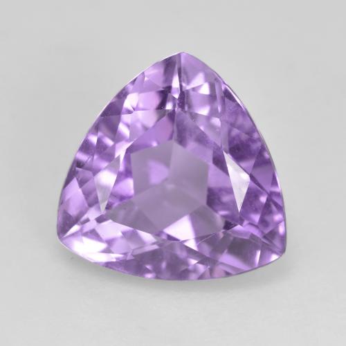 Violeta medio Amatista Gema - 3ct Forma trillón (ID: 534787)