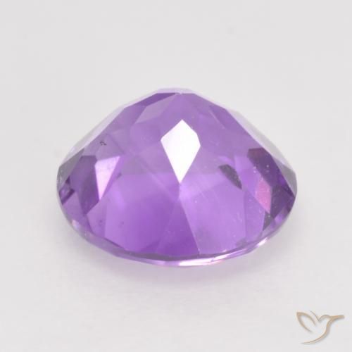 Amethyst Gemstone in 7 mm (calibrated) Size for Sale, Amethyst Stone in Light Violet Color