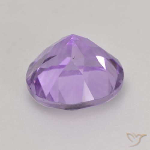 Amethyst Gemstone in 7 mm (calibrated) Size for Sale, Amethyst Stone in Medium Violet Color