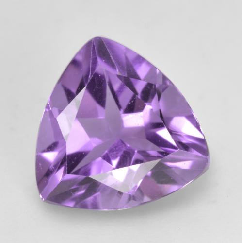 Medium Purplish Violet Аметист Камень - 1.6ct Огранка Триллион Фасетная (ID: 536163)