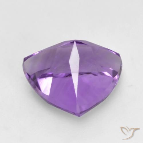 Amethyst Gemstone in 8 x 8 mm (calibrated) Size for Sale, Amethyst Stone in Medium Purplish Violet Color