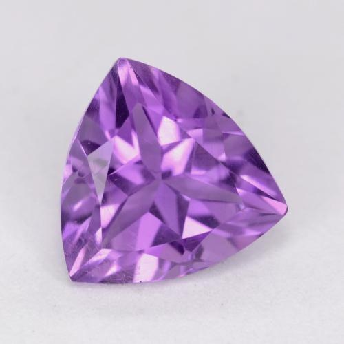 Vivid Violet Аметист Камень - 2.3ct Огранка Триллион Фасетная (ID: 541908)