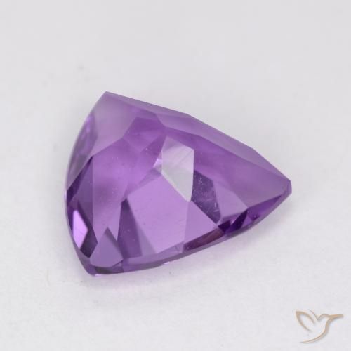 Amethyst Gemstone in 9 x 9 mm (calibrated) Size for Sale, Amethyst Stone in Deep Purplish Violet Color