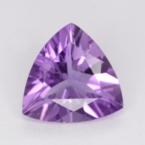 Violeta oscuro Amatista Gema - 1.6ct Forma trillón (ID: 541915)