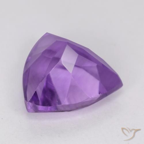 Amethyst Gemstone in 9 x 9 mm (calibrated) Size for Sale, Amethyst Stone in Medium Violet Color
