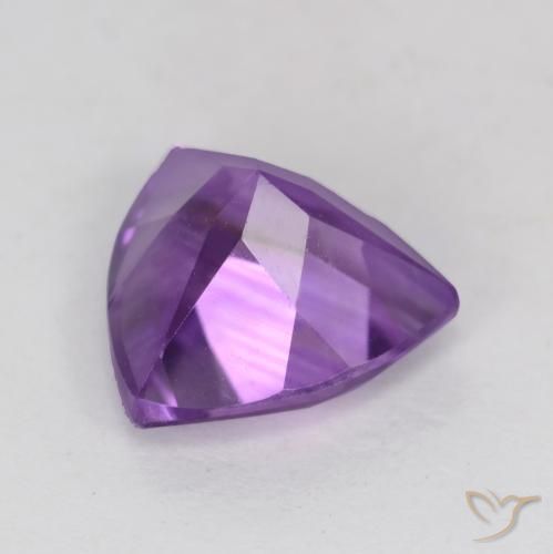 Amethyst Gemstone in 9 x 9 mm (calibrated) Size for Sale, Amethyst Stone in Vivid Violet Color