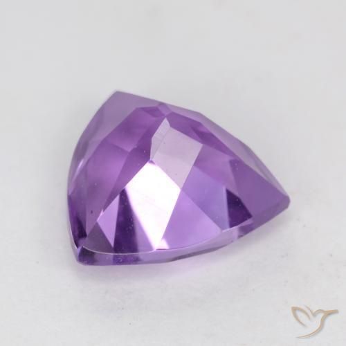 Amethyst Gemstone in 9 x 9 mm (calibrated) Size for Sale, Amethyst Stone in Medium Violet Color