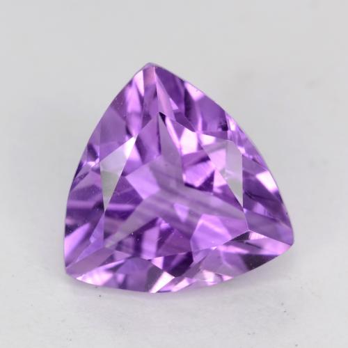 Violeta intenso Amatista Gema - 2.2ct Forma trillón (ID: 542523)