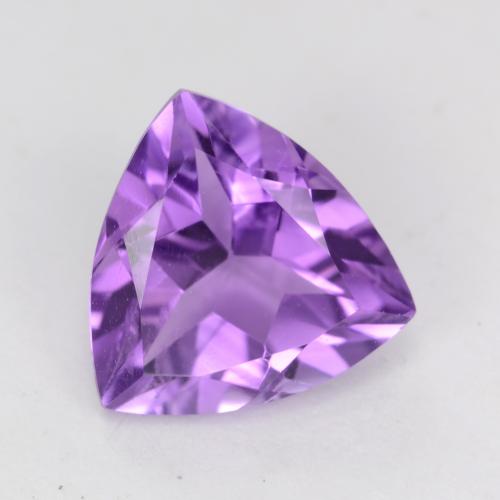 Violeta vívido Amatista Gema - 2.2ct Forma trillón (ID: 542527)