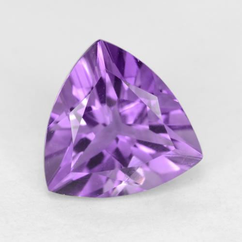 Medium Violet Ametista Gem - 2.3ct Sfaccettatura trilliant (ID: 542779)