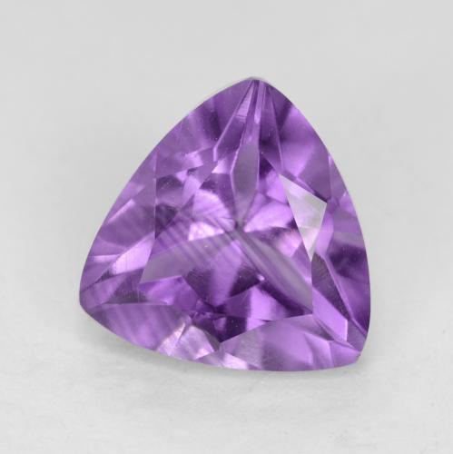Violeta vívido Amatista Gema - 2.3ct Forma trillón (ID: 542781)