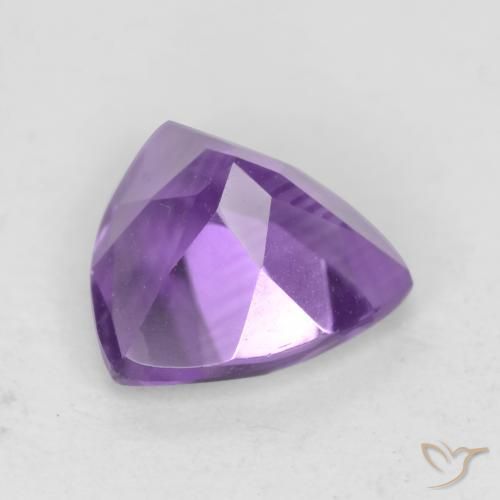 Amethyst Gemstone in 9 x 9 mm (calibrated) Size for Sale, Amethyst Stone in Intense Violet Color