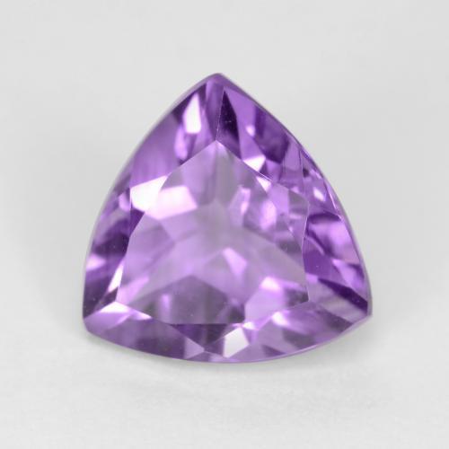 Intense Violet Аметист Камень - 2.3ct Огранка Триллион Фасетная (ID: 543700)