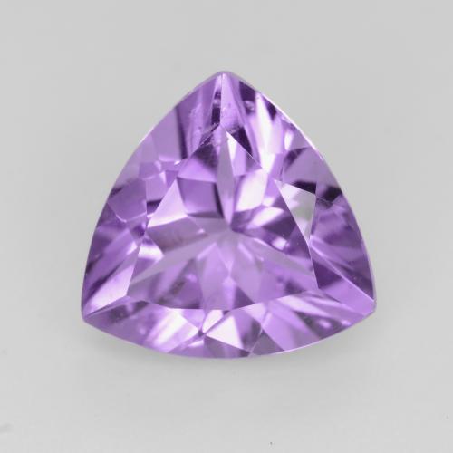 Violeta medio Amatista Gema - 1.8ct Forma trillón (ID: 543836)