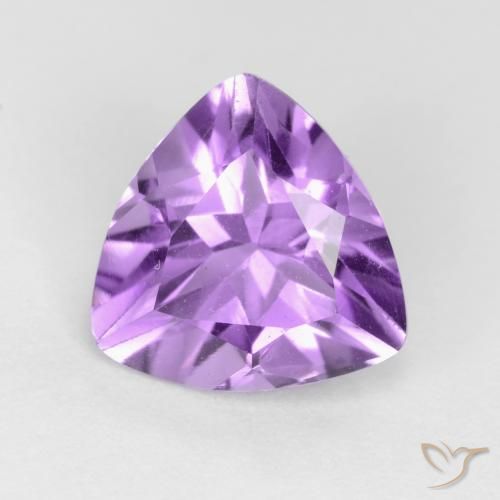 1.99ct Natural Purplish Violet Amethyst, Trillion, VVS-VS