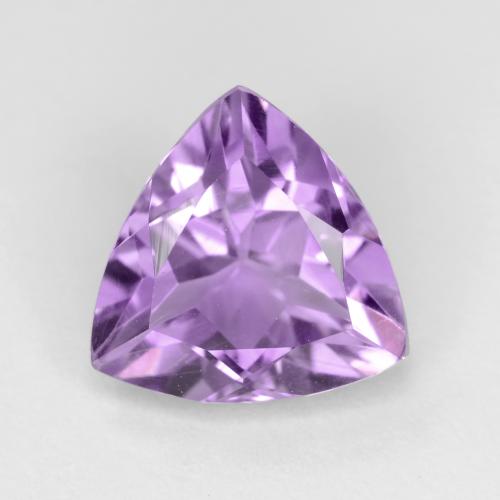 Violeta medio Amatista Gema - 2.2ct Forma trillón (ID: 543978)