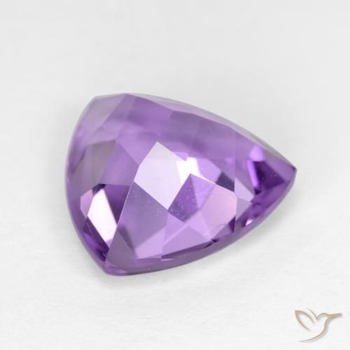 Amethyst Gemstone in 10 x 10 mm (calibrated) Size for Sale, Amethyst Stone in Deep Violet Color