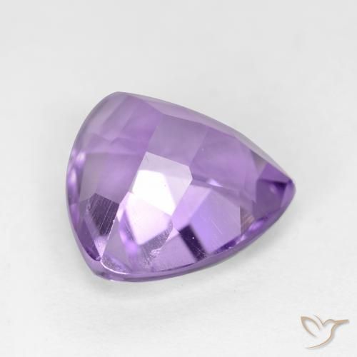 Amethyst Gemstone in 10 x 10 mm (calibrated) Size for Sale, Amethyst Stone in Medium Violet Color
