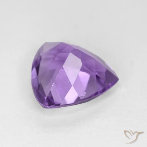 Amethyst Gemstone in 10 x 10 mm (calibrated) Size for Sale, Amethyst Stone in Medium Violet Color