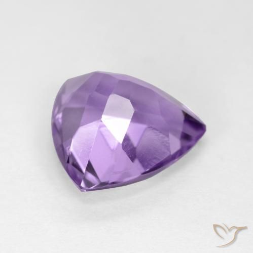 Amethyst Gemstone in 10 x 10 mm (calibrated) Size for Sale, Amethyst Stone in Pinkish Violet Color