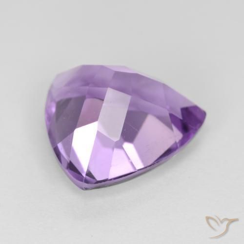 Amethyst Gemstone in 10 x 10 mm (calibrated) Size for Sale, Amethyst Stone in Pinkish Violet Color
