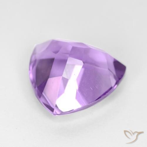 Amethyst Gemstone in 10 x 10 mm (calibrated) Size for Sale, Amethyst Stone in Medium Violet Color